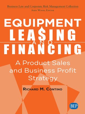 cover image of Equipment Leasing and Financing